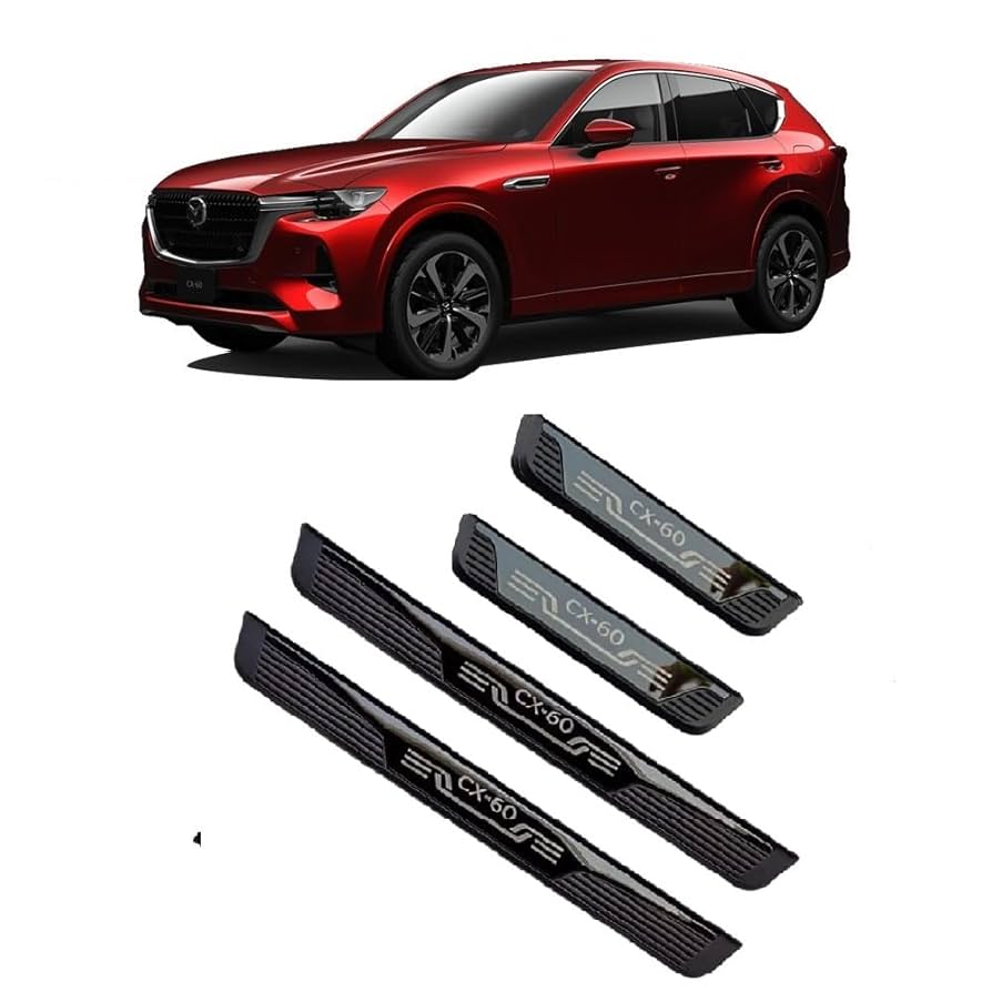 Amazon | マツダ CX-60 CX60 KH サイドステップガード (2022年9