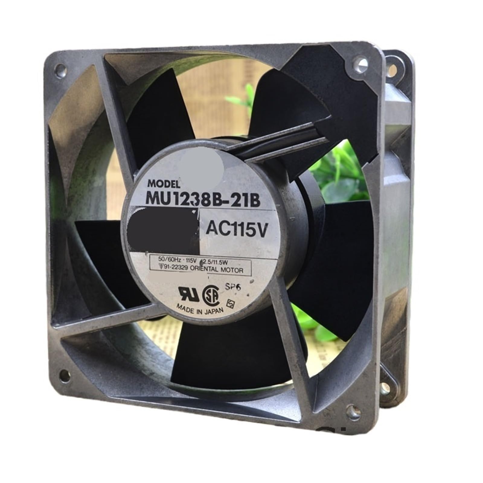 YMUGUEGH MU1238B-21B 12CM 115V 12.5/11.5W AC fan