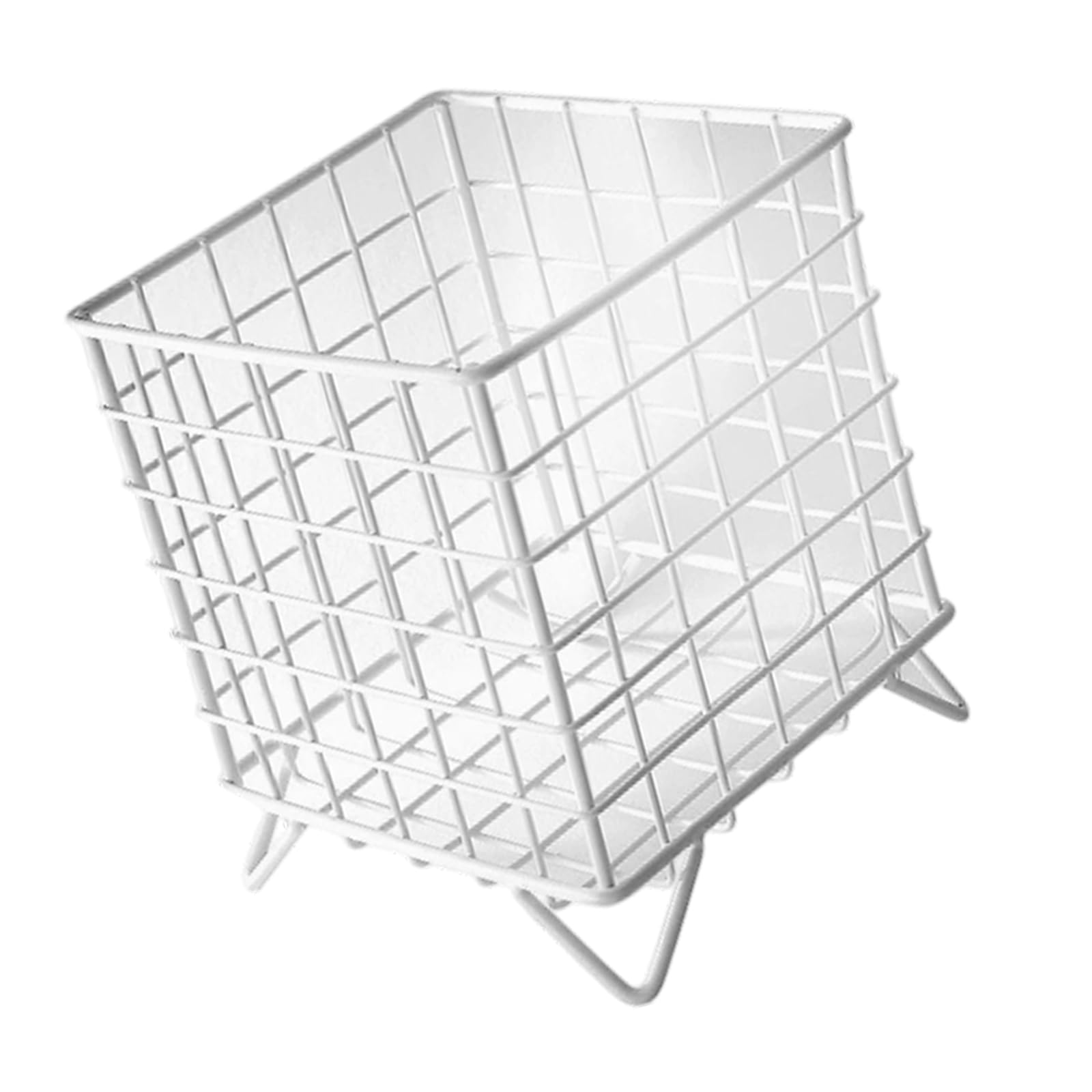 Whoasyst Contemporary Handwoven Metal Holder Offices Supply Organizers for Cosmetics Accessories and Small Items Compact Size Offices Supply Organizers