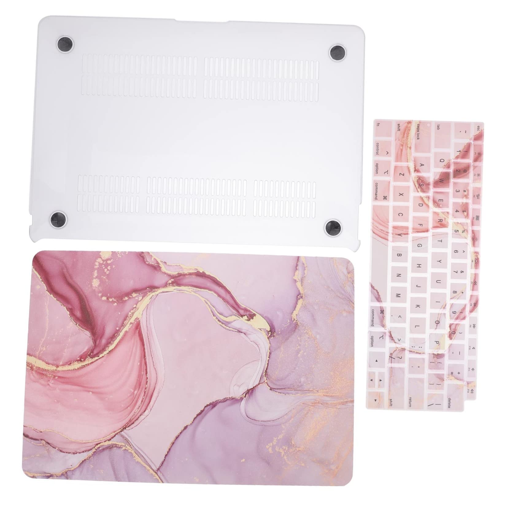 Funda de portátil marbling Air protector teclado resistente arañazos 8