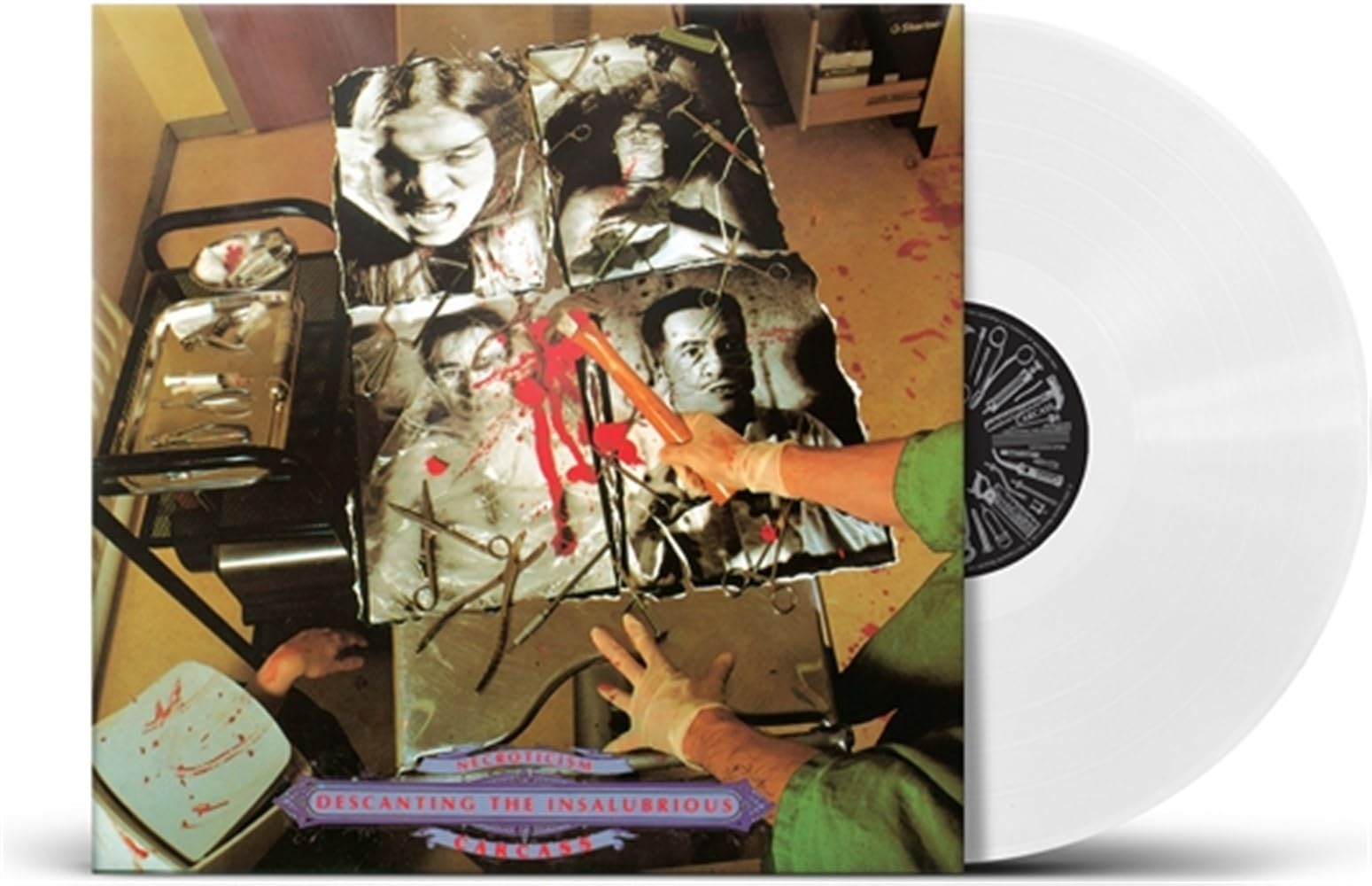 Necroticism: Descanting The Insalubrious - White Vinyl [Vinyl LP] [VINYL]