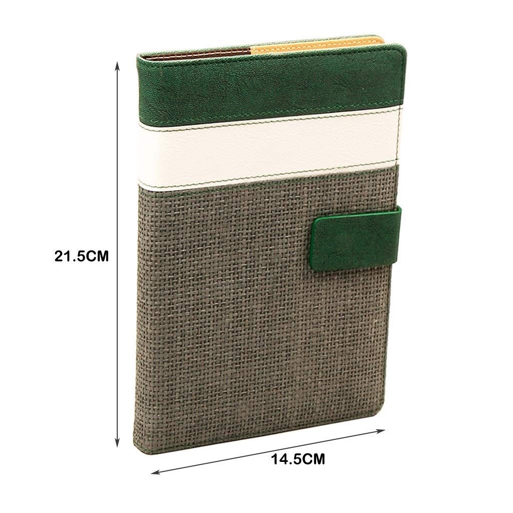 Taccuino creativo retrò ufficio multifunzione taccuino semplice Business Notebook Cancelleria Diario Planner Blocco note (A)