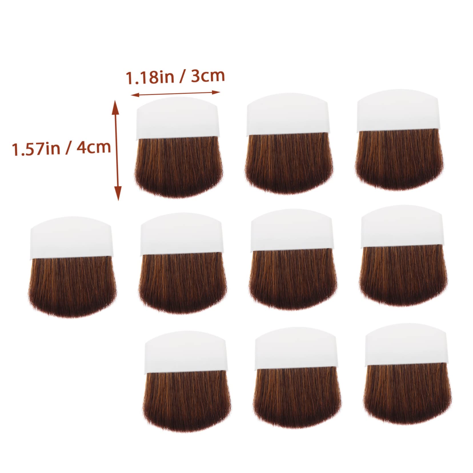 SHINEOFI 5 Series Mini Cepillo Pinceles Acrilico Pinceles Miniaturas Escobillas Escobas Accesorio De Dibujo Ocultador Acuarela Artista Portátil Dibujo Portátil Fibra 10 Piezas X 5