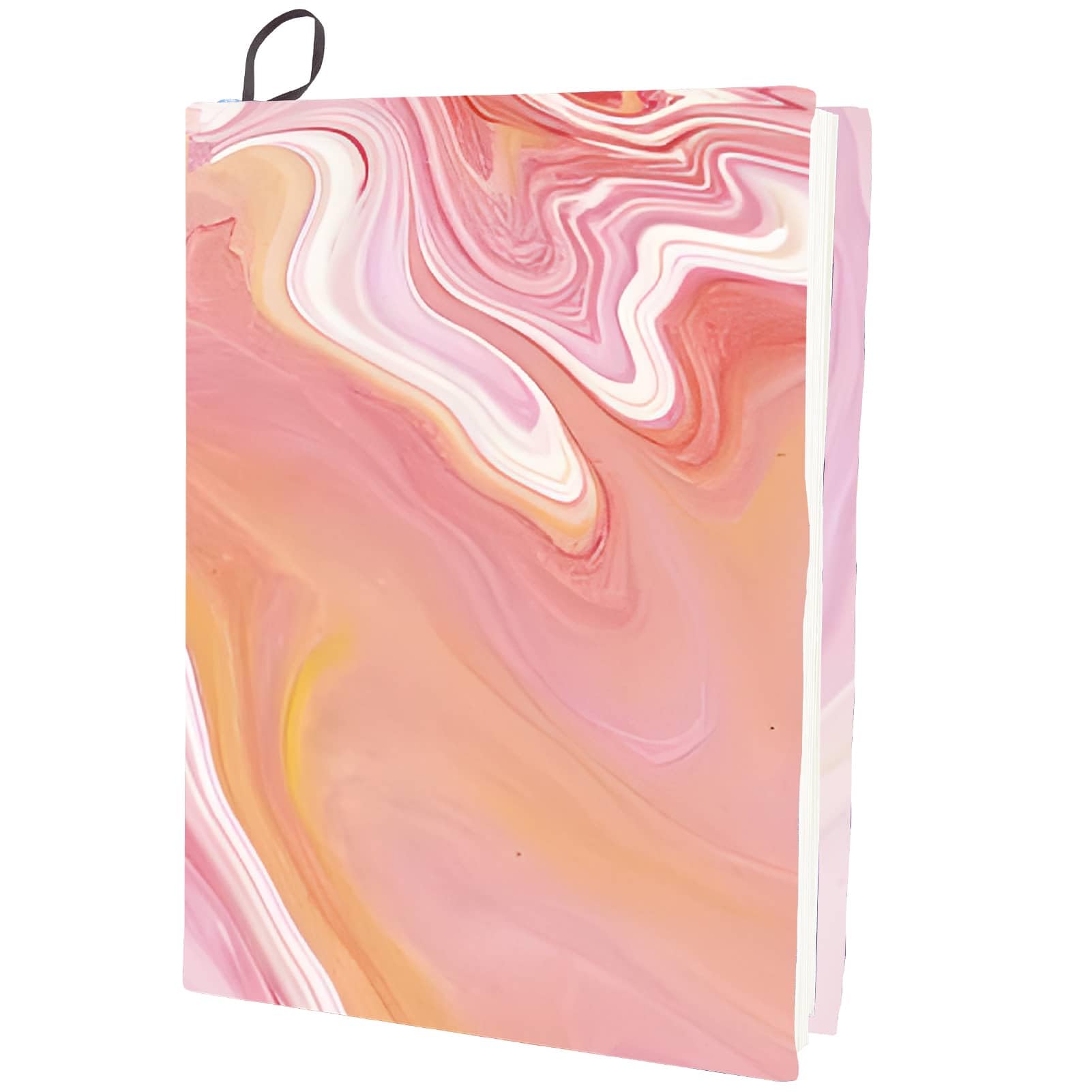 Copertina Per Libri Estensibile Sakura - Motivo Fiori Di Ciliegio, Lavabile, Per Notebook 9.4x15.7 Pollici - Foto 2