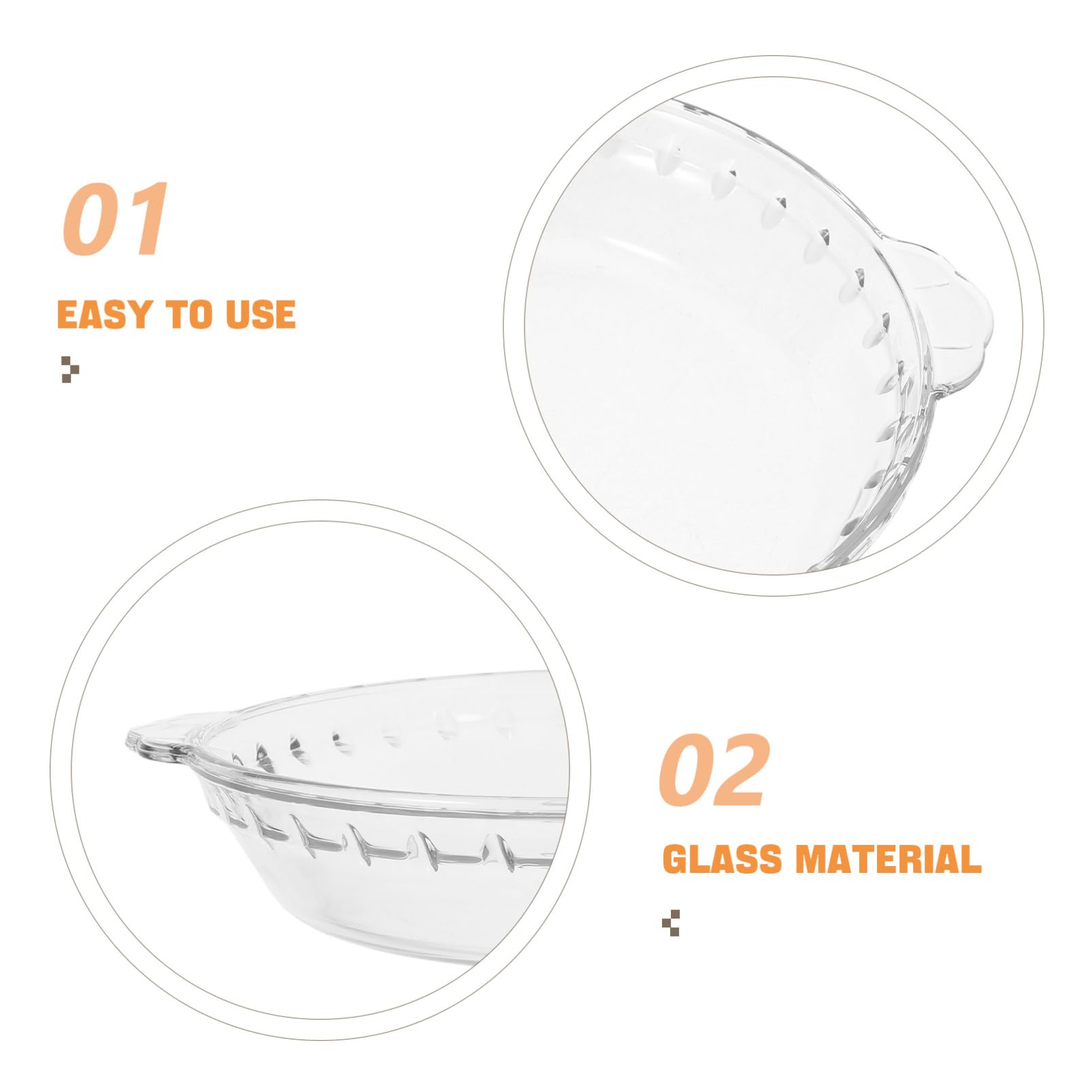 UPKOCH Couvercle pour Cuisson et Cuisson Vapeur pour Micro-ondes en Verre Rond Résistant la Chaleur Compatible Lave-