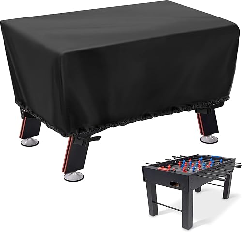 Andacar Cubierta de mesa de futbolín, cubierta impermeable para mesa de fútbol, cubierta de mesa de fútbol para interiores y exteriores