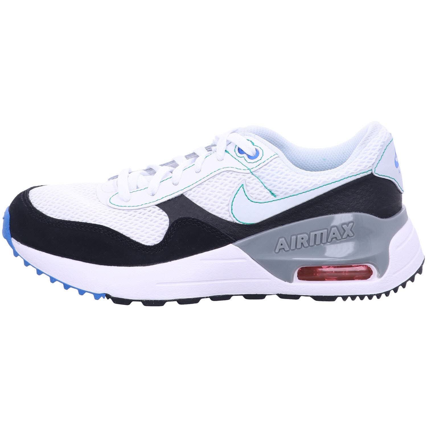 NIKE Kid DQ0284 107 Air Max SYSTM White/Pure Platinum-