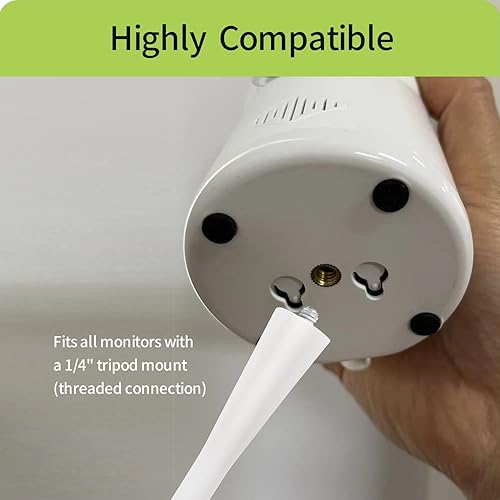 Miniatura 3 de Soporte flexible para monitor de bebé compatible con Vtech VM901VM919HD, Nanit Pro Smart Baby Monitor y Flex Stand, Eufy SoloCam C210SoloCam