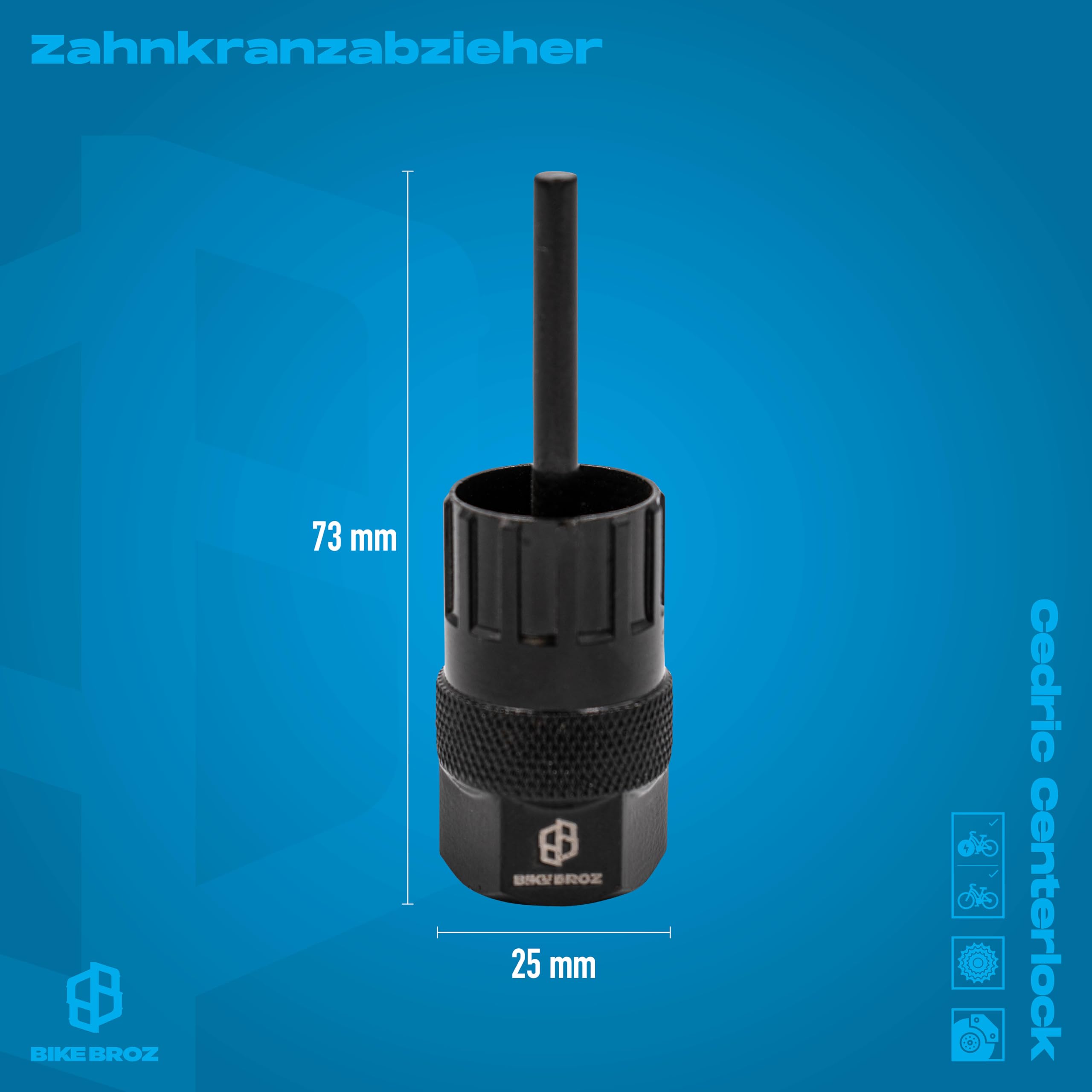 CENTERLOCK WERKZEUG/ ZAHNKRANZ- ABZIEHER; BIKEBROZ, CEDRIC CENTERLOCK - 2