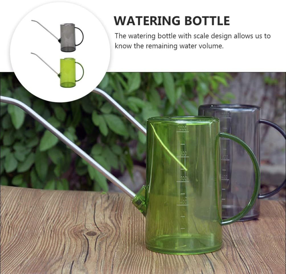 2pcs Spout Watering Kettle Capacity Watering Can for House Plants Lightweight and Design for Potted Plants