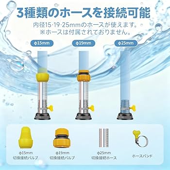 Amazon | UPF 水中ポンプ バッテリー式 12m揚程 充電式 排水ポンプ