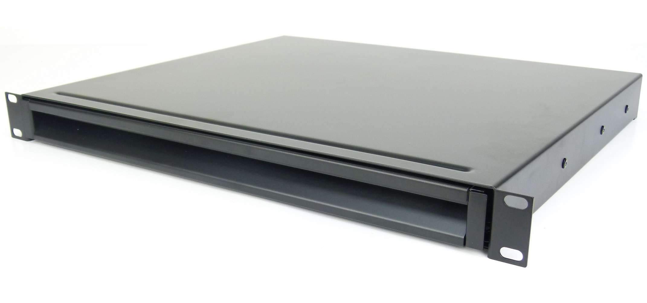 Adam Hall 1 HE ERGO 19" aluminiowa szuflada rack 874E01A (1 x 1 HE ERGO ALU)