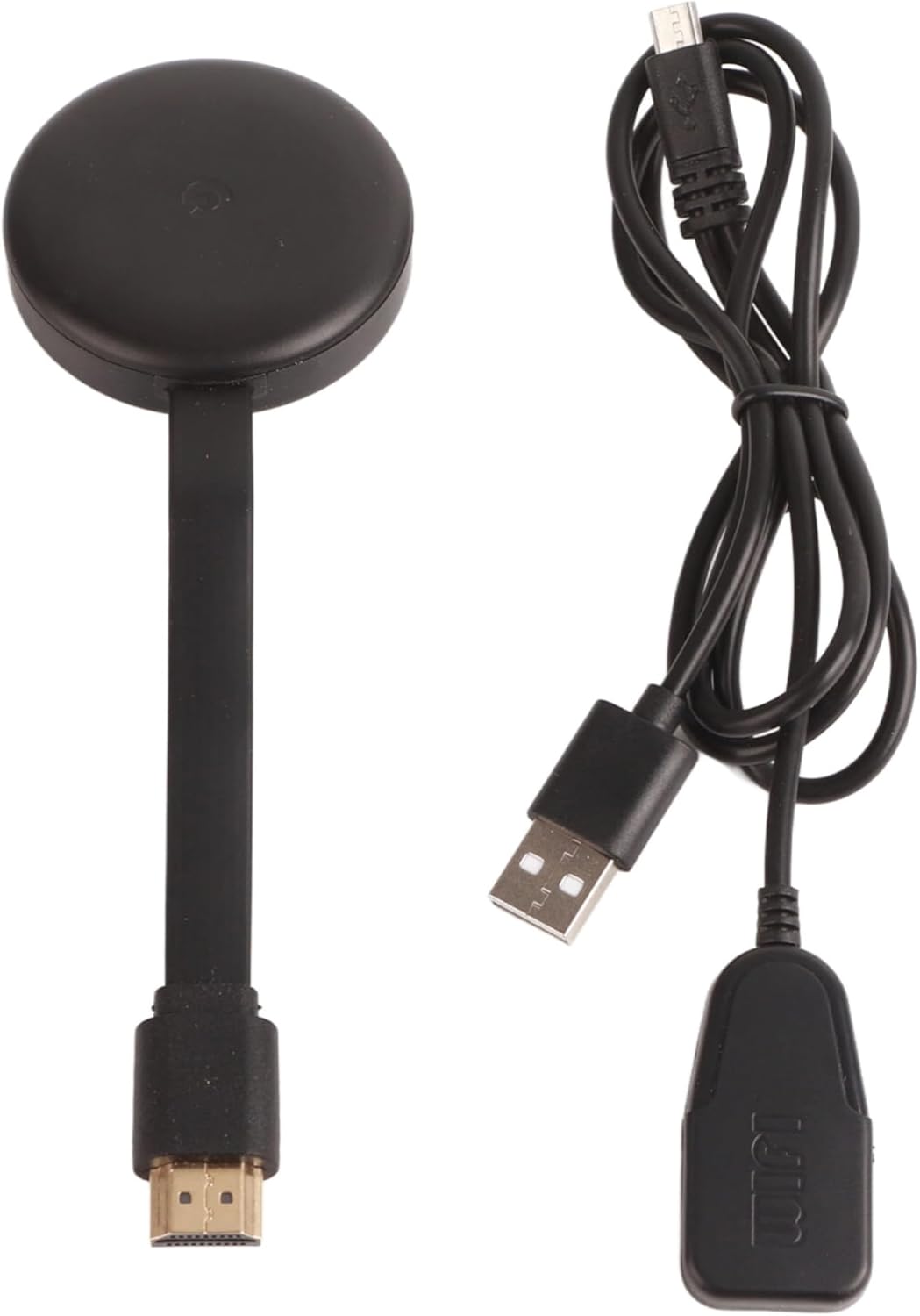 1080P Wireless Display Adapter, Wireless HDMI Display Dongle Adapter HD Screen Mirroring for Phone Tablet TV, USB Connected, Multi Applications
