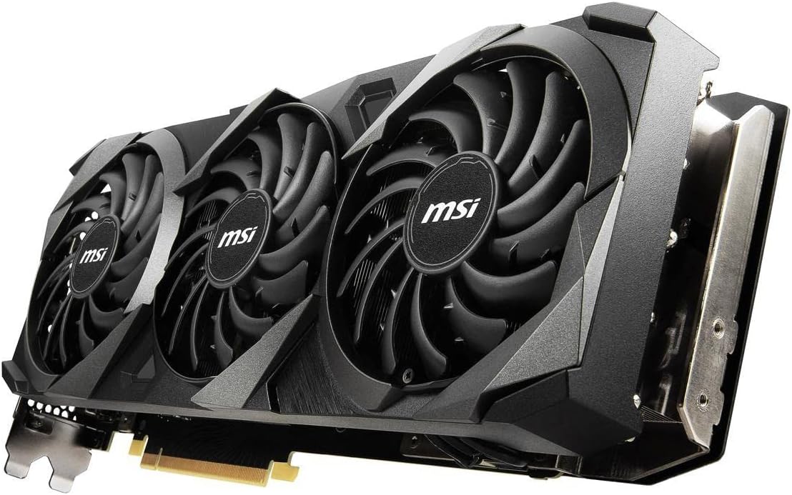 MSI GeForce RTX 3080 Ti Ventus 3X OC LHR Graphics Card 12GB GDDR6X PCIe4.0 ATX TORX Fan 3.0 Ampere Streaming Multiprocessors 1x HDMI 2.1 3X DisplayPort 1.4a w/ HDMI 2.1 Cable (4k@120Hz/8K@60Hz)