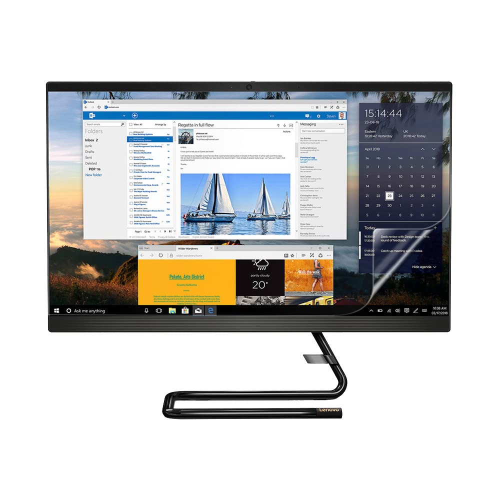 celicious Impact Anti-Shock Shatterproof Screen Protector Film Compatible with Lenovo IdeaCentre A340 (24)