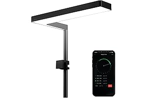 Flat Nano+ Aquarium LED for Rimless Tanks 2-9 Gallons; APP Control, IP54 Waterproof