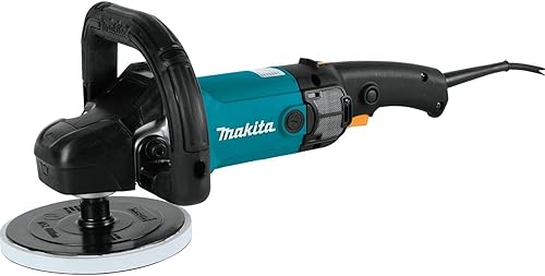 Makita 9237C Pulidora de 7", azul