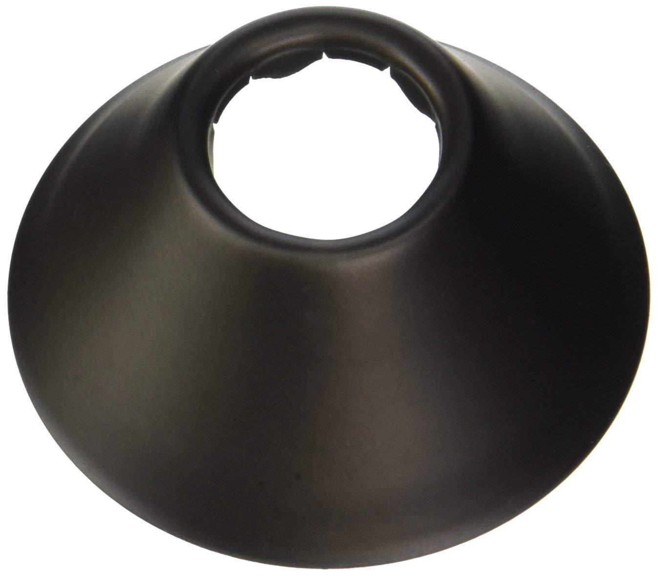 Westbrass BELL1ORB Elizabethan Classics 1/2" Solid Brass IPS Bell Flange, Oil Rubbed Bronze