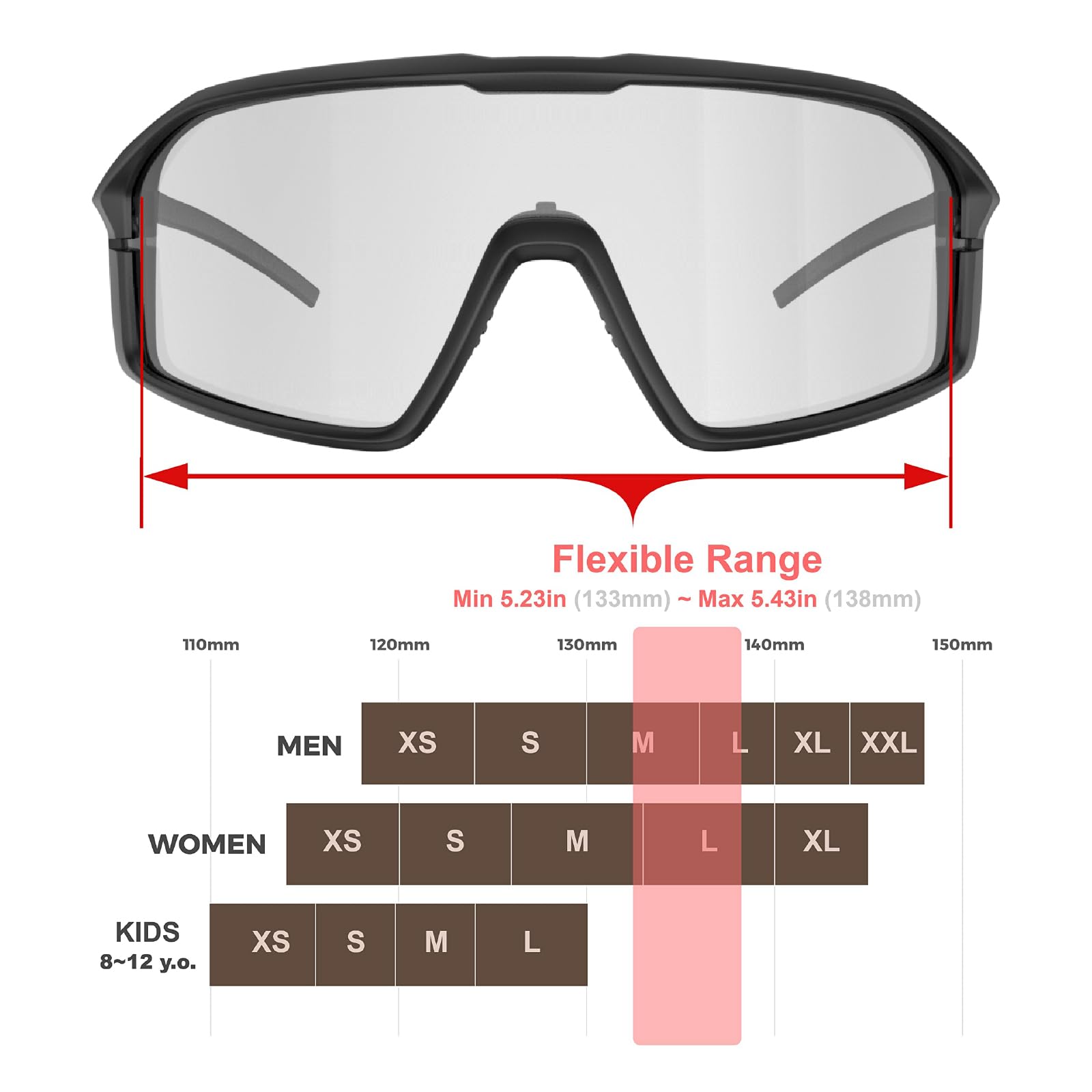 Living out your qool time Gafas de sol polarizadas para ciclismo para mujeres y hombres, golf, correr, voleibol, MTB y deportes al aire libre