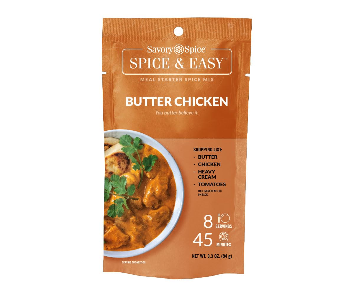 Savory Spice Butter Chicken Spice & Easy Meal Starter Spice Mix