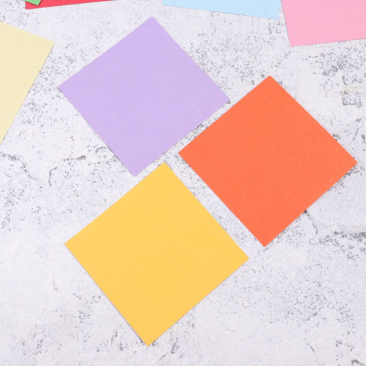 Anneome 2000piezas Papel de Origami Color Papeles Plegables de Doble Cara para Manualidades DIY para Hacer Grullas de Papel Cuadradas