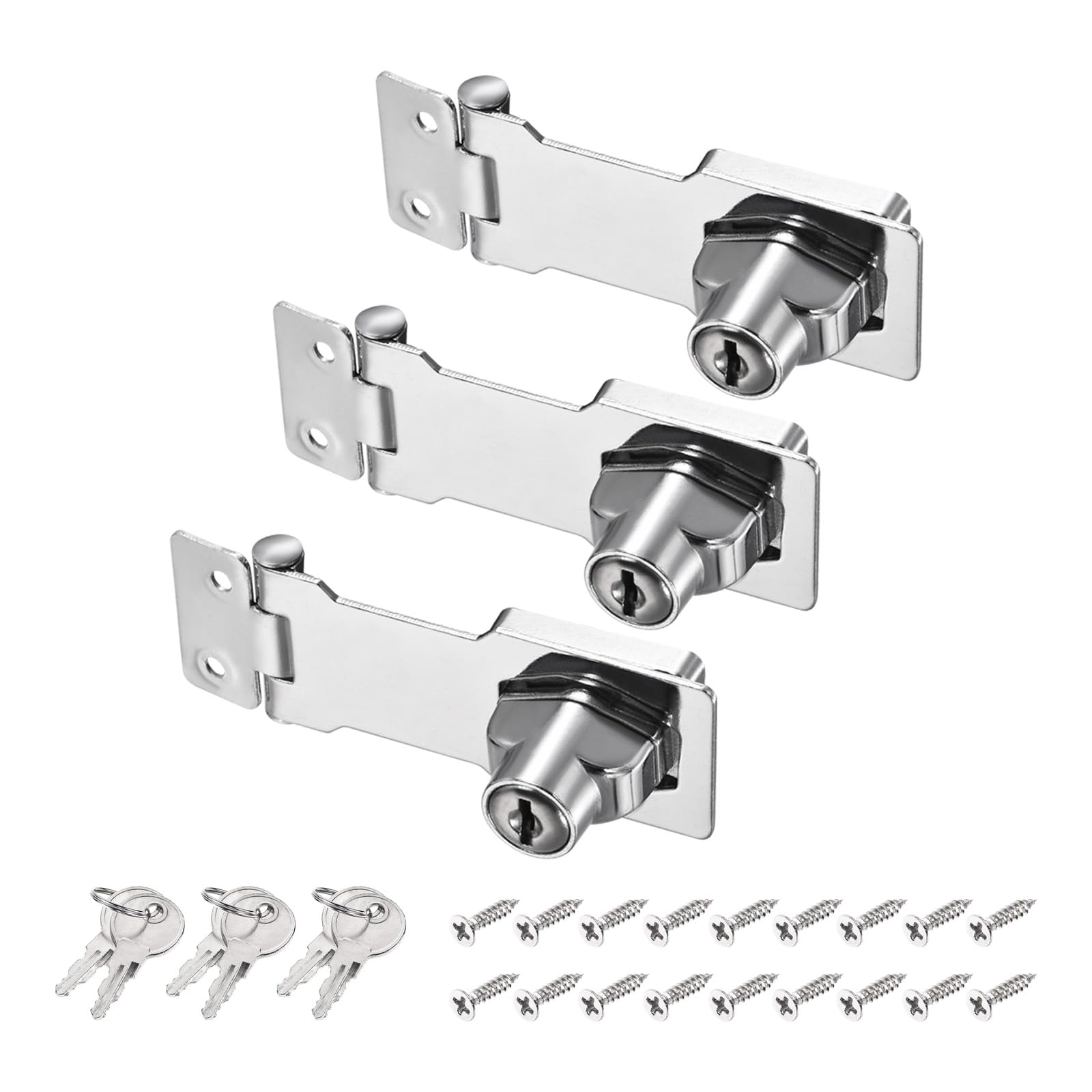 PATIKIL Keyed Hasp Locks