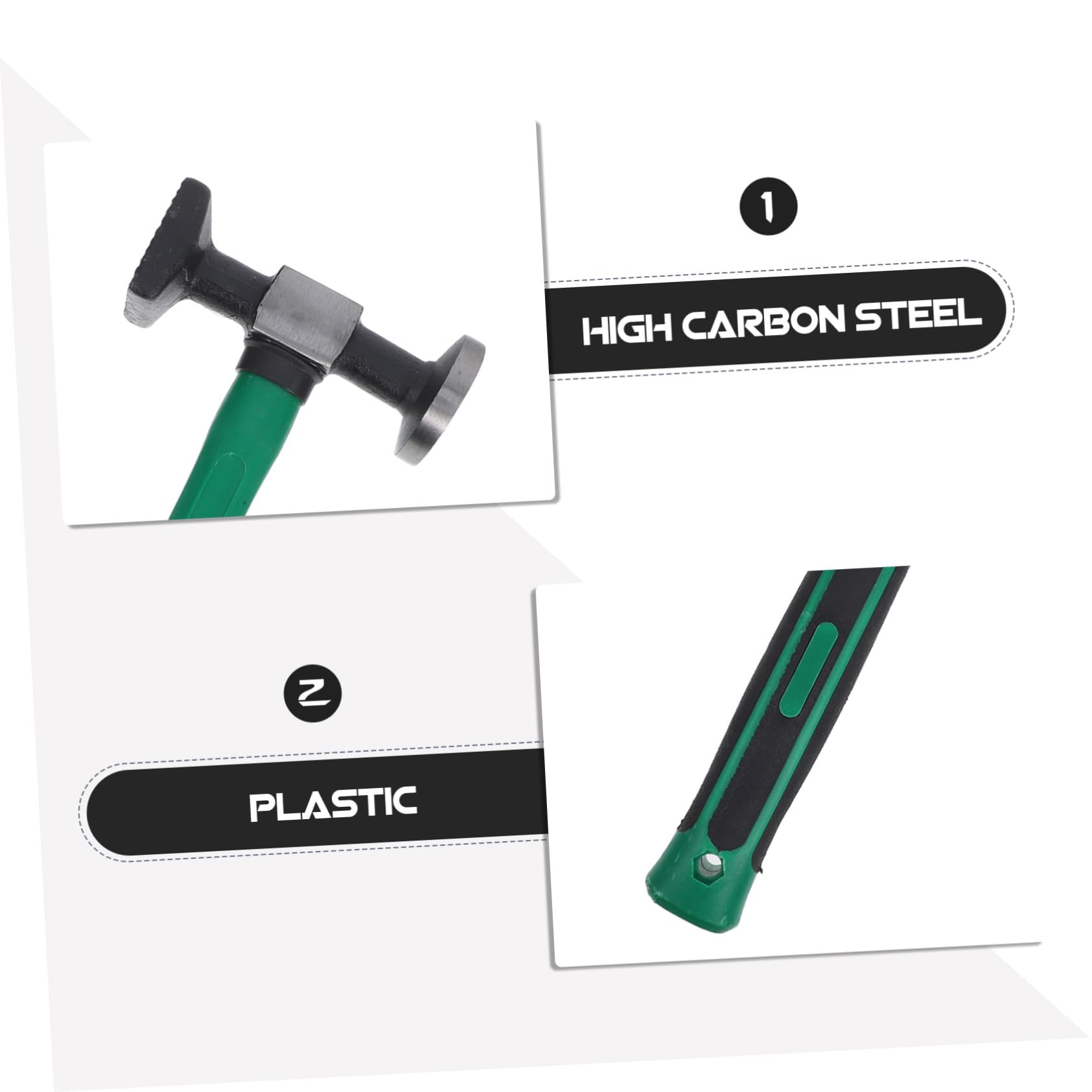 Martillo para Carrocería de Acero al Carbono y Plástico para Coche