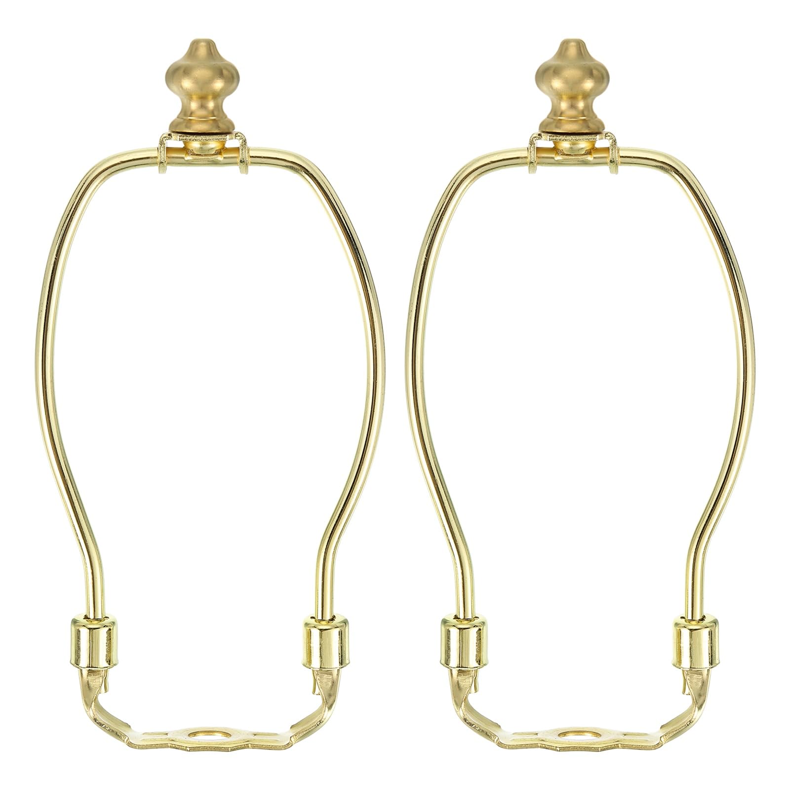 PATIKIL 6 Inch Lamp Harp Kit with 1 Inch Height Solid Brass Finial