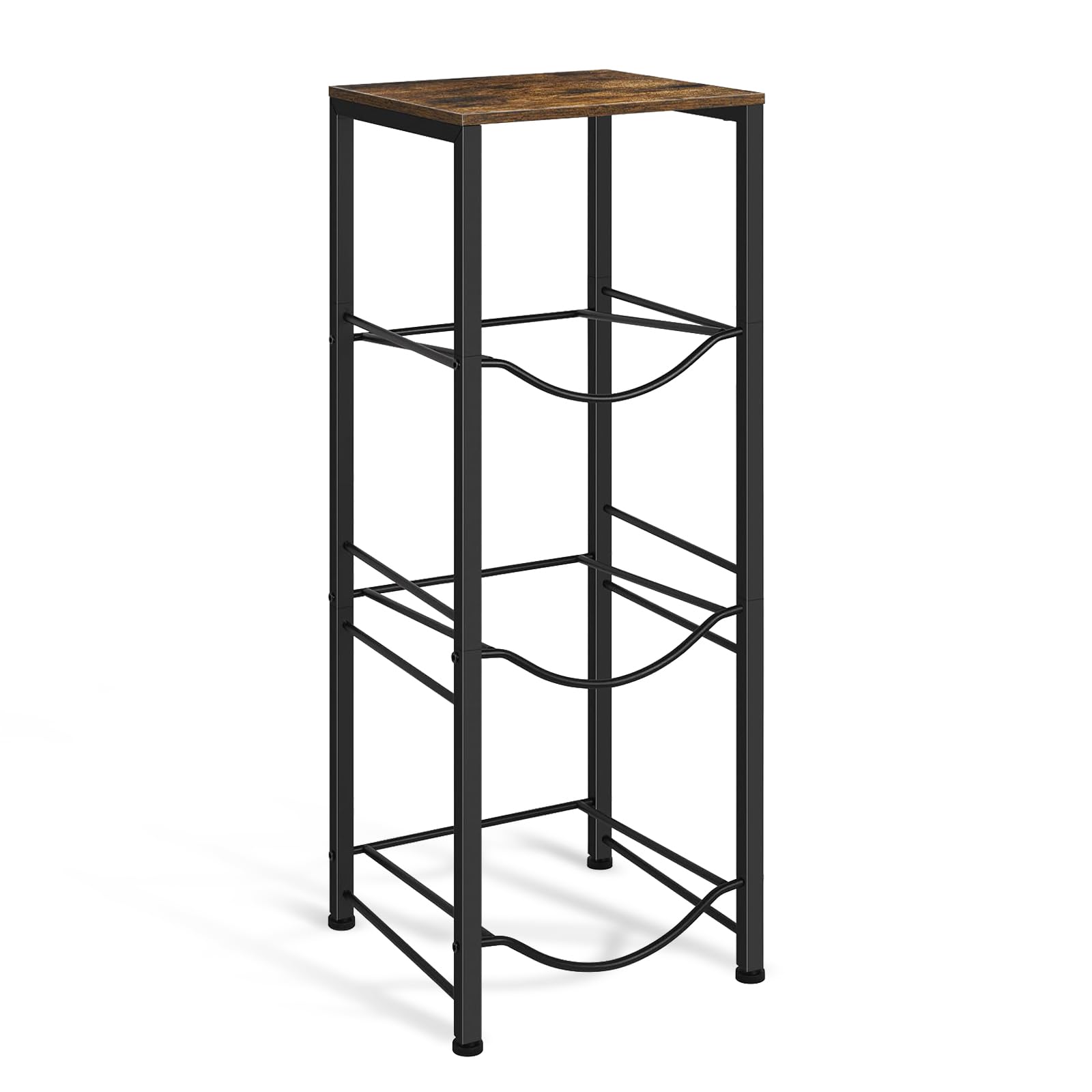 Soporte para jarra de agua, 3 pisos, 5 galones con tabla, enfriador de agua, estante de oficina, estante de almacenamiento de agua, extraíble, para cocina, oficina, sala de estar