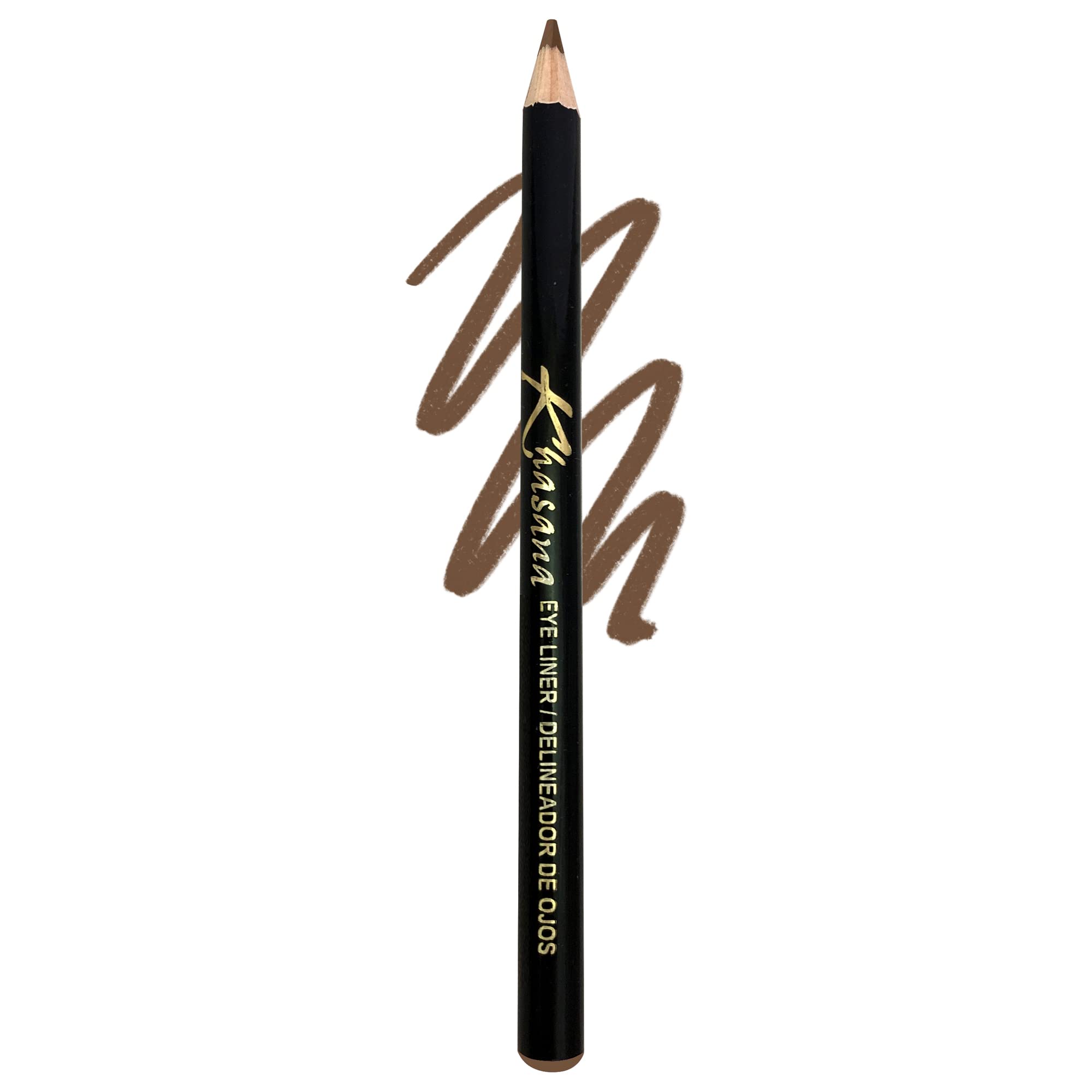 Longwearing Waterproof Smudge-resistant Eyeliner Pencil #14 Light Brown