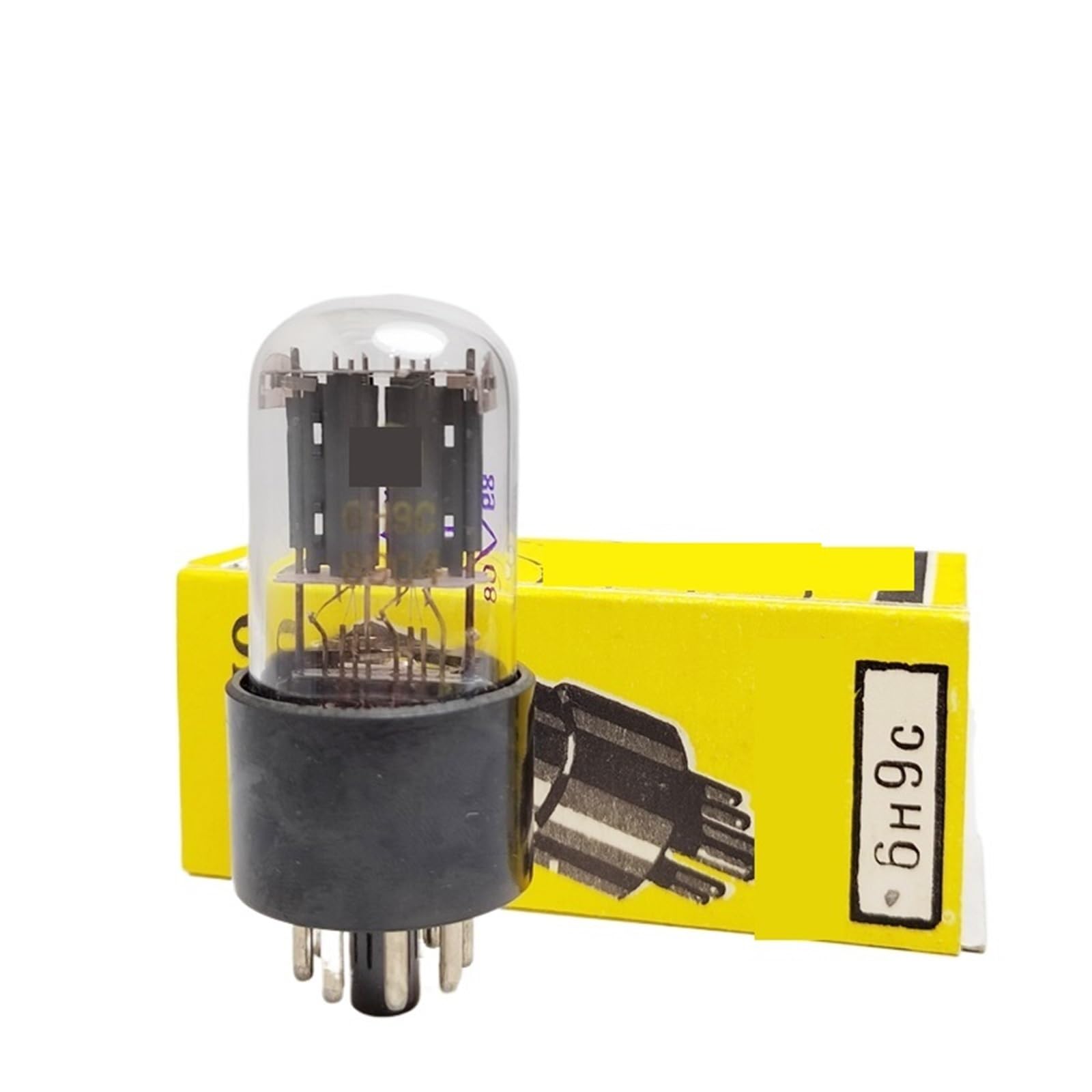 6H9C wzmacniacz próżniowy zastępuje 6SL7 6N9P 5691 elektroniczny rurowy zawór próżniowy akcesoria do wzmacniacza audio (4 szt. dopasowany quad)