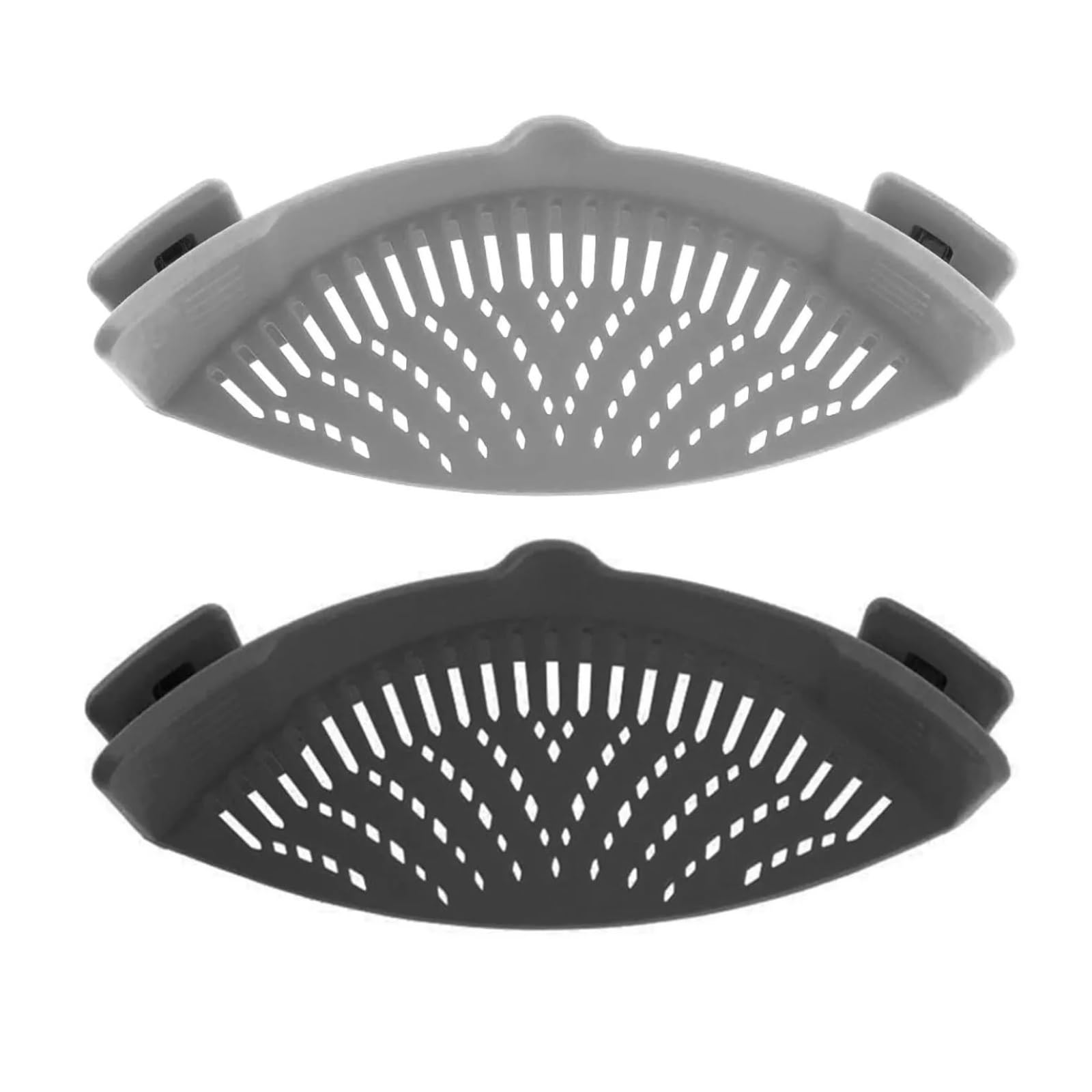 Passoire à clipser silicone : évitez les chutes d'aliments et facilitez l'égouttage des bols