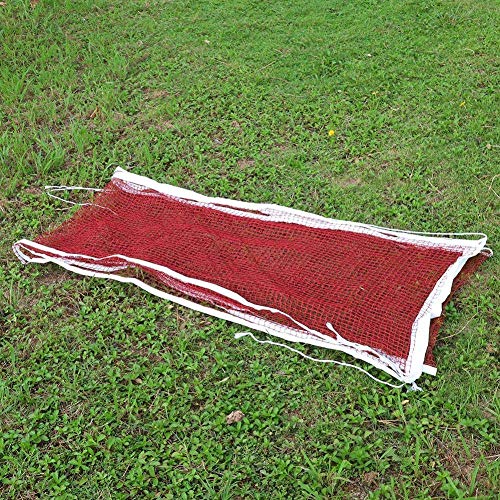 バドミントン用ネット ゲージ バドミントンネット 標準サイズ 競技 練習用 折り畳み式 組み立て簡単 610×76 cm 屋外/庭/ジム/公園 収納バッグ付き