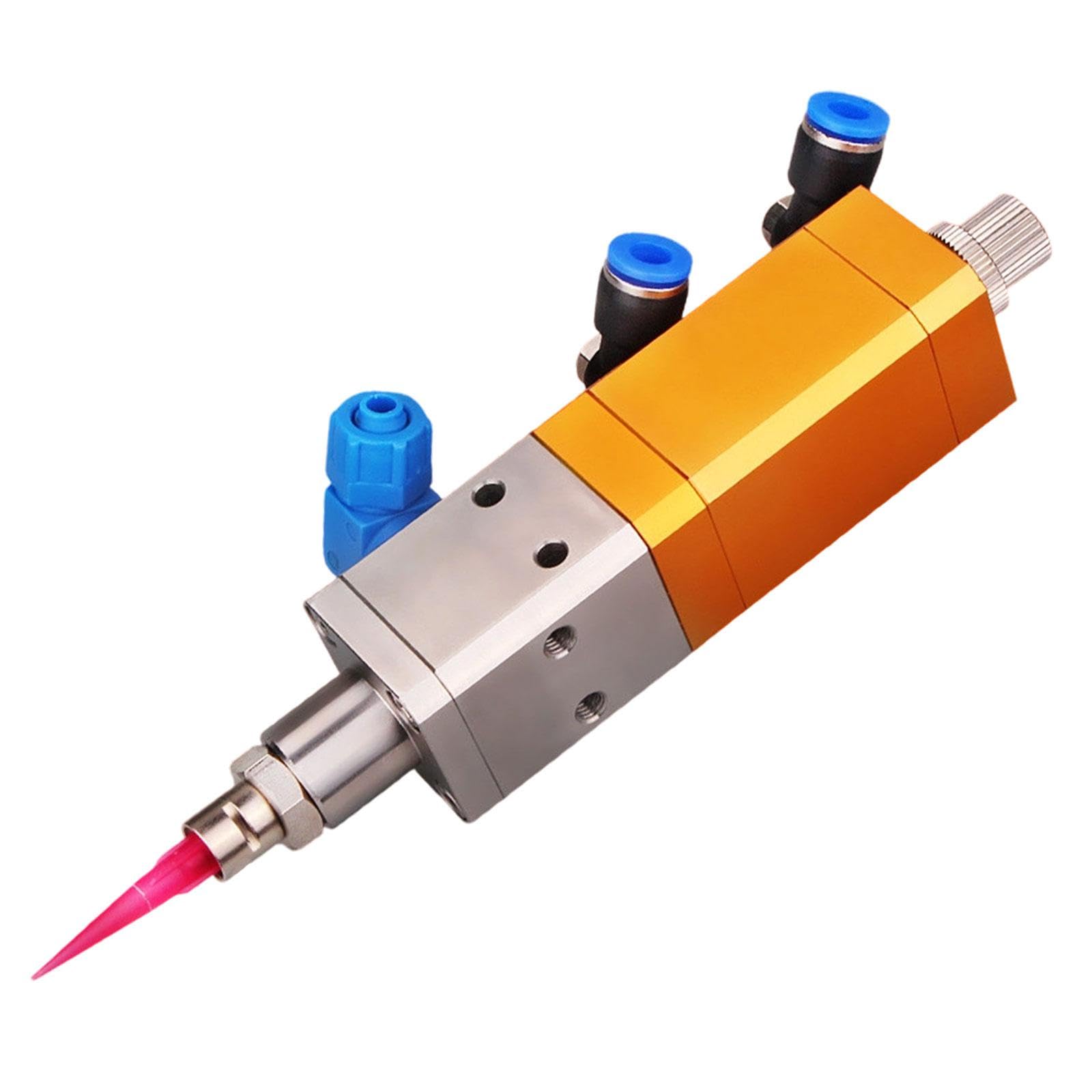 Colaxi Thimble Dispensing Valve Anti Drip Silicone Valve Glue Dispenser Precision Control Easy to Use Accurate Control Replace Parts, Luer Mouth