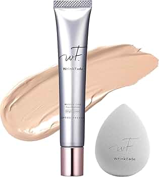 リンクフェード　ファンデーション　ナイトマスク　メイクアップスポンジ2個　セット Amazon | Wrinkfade リンクフェード | カバーファンデーション