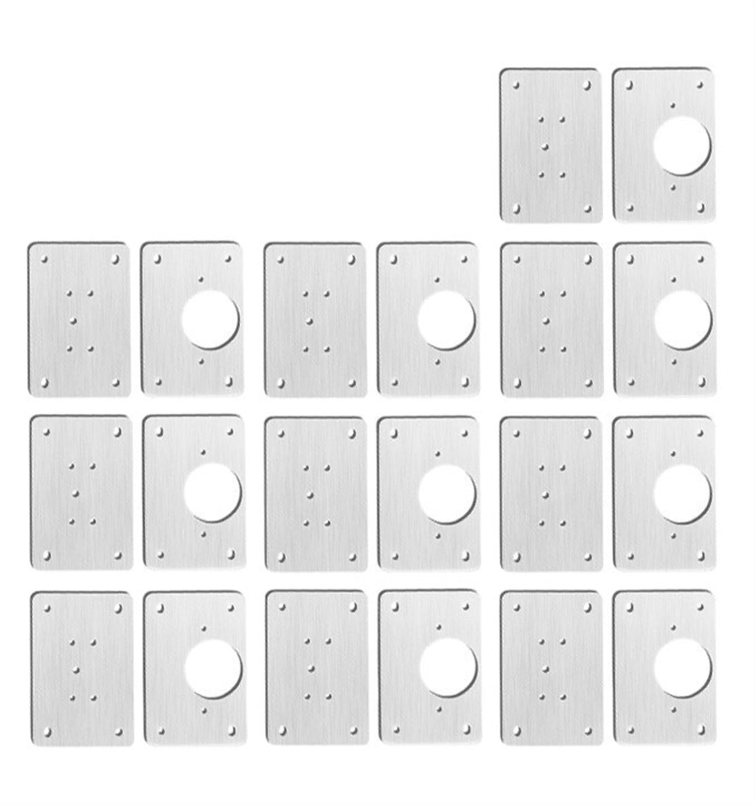 Nvsfzgiyg 1Pc A Cabinet Hinge Repair Plate Cupboard Door Hinges Fixing Drawer Repairing Panel Furniture Hardware(1Pc A)
