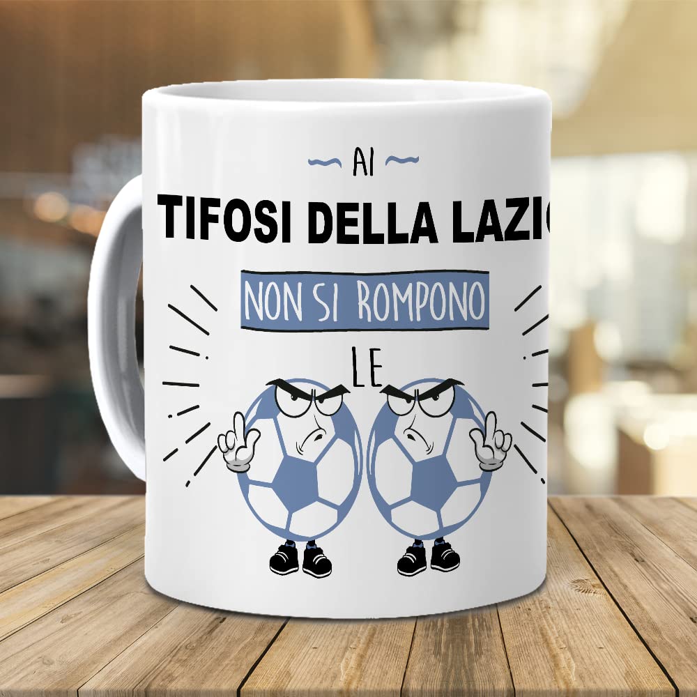 Borraccia Roma Tazza Termica SS Lazio: Mantiene Caldo O Freddo Per Ore, Prodotto Ufficiale Per Tifosi! Tazza Termica Mantiene Temperatura