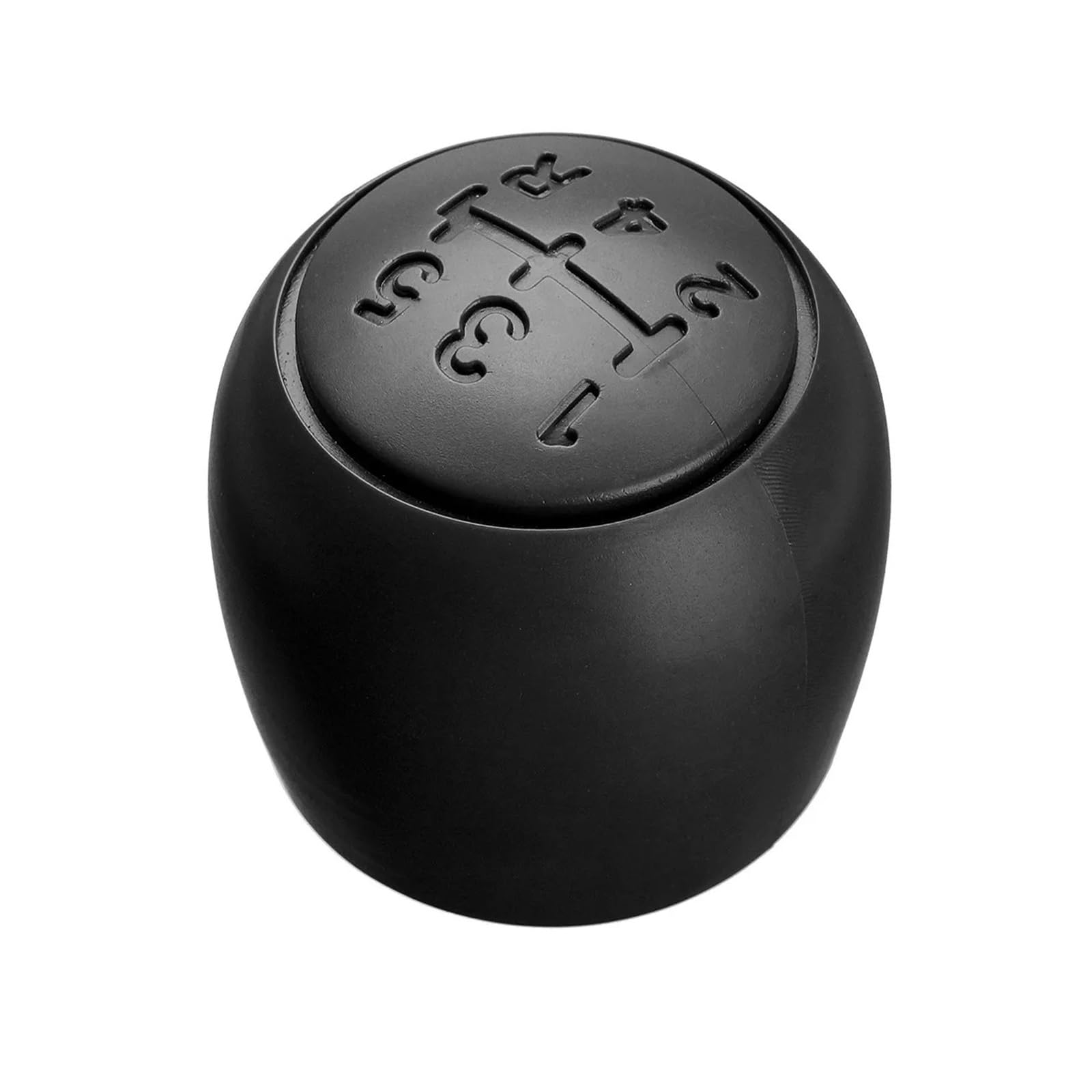 Jeocoai Black Car Gear Knob 1X 5-Speed Gear Shift Knob For Fiat 500 500C 2007-2013 For Panda 2003-2012(Black)