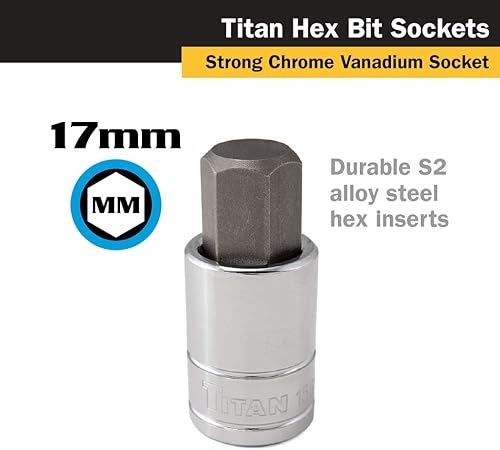 Miniatura 5 de Llave allen 15611 de 0,43 pulgadas para encaje de12 pulgadas de Titan Tools.