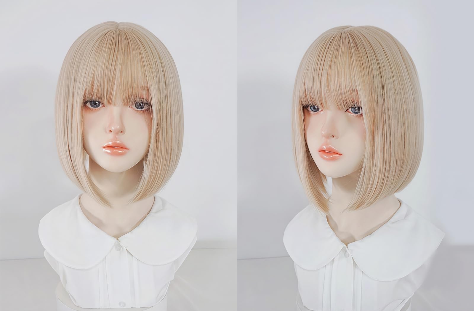 Amazon.co.jp: Sizuuenn 女性用 レディースフルウィッグ ストレート