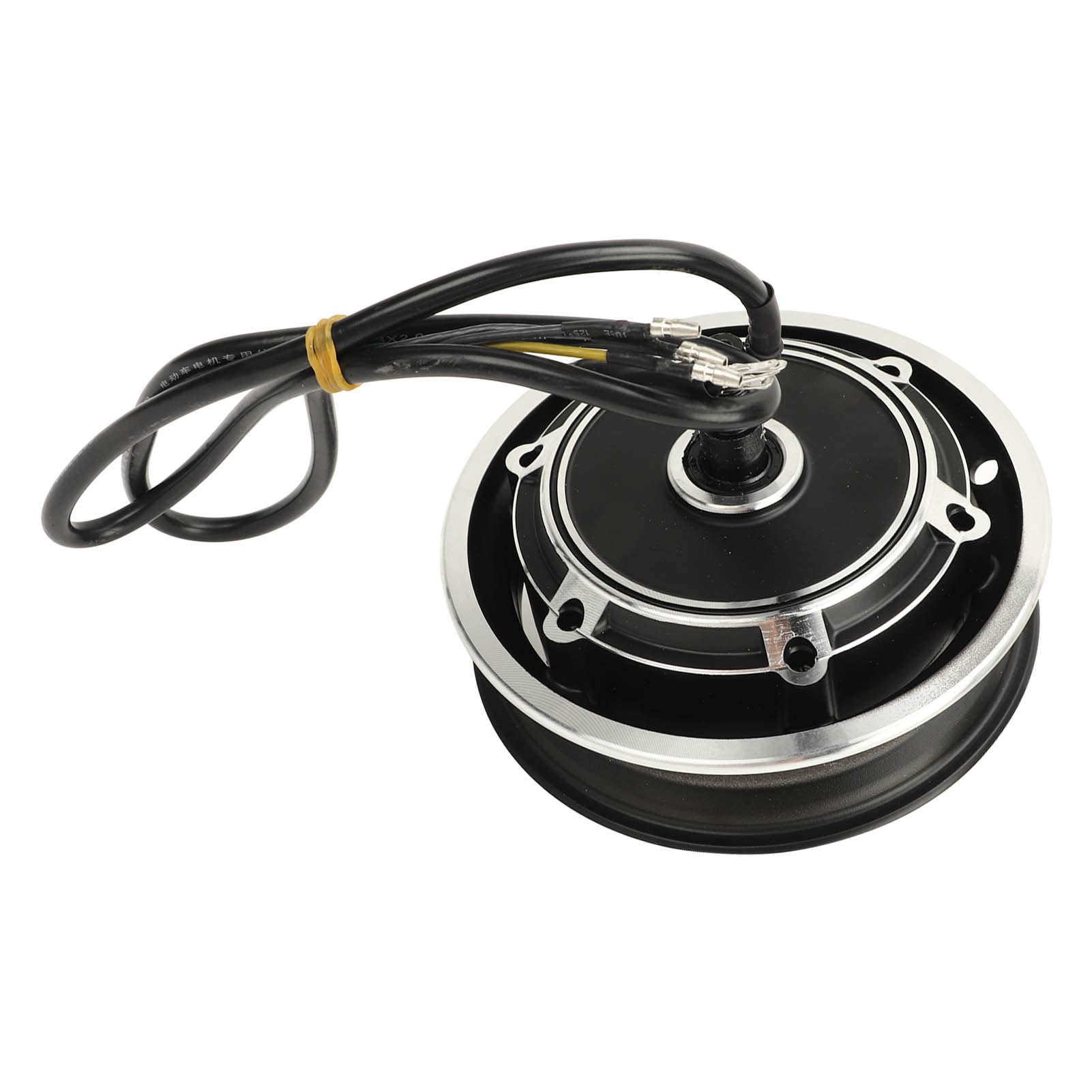 Motore del Ruota con Freno a Disco da 10 Pollici 24V 48V 350W 500W Motore DC Senza Spazzole per Scooter Elettrico Moto Fuoristrada Go Kart