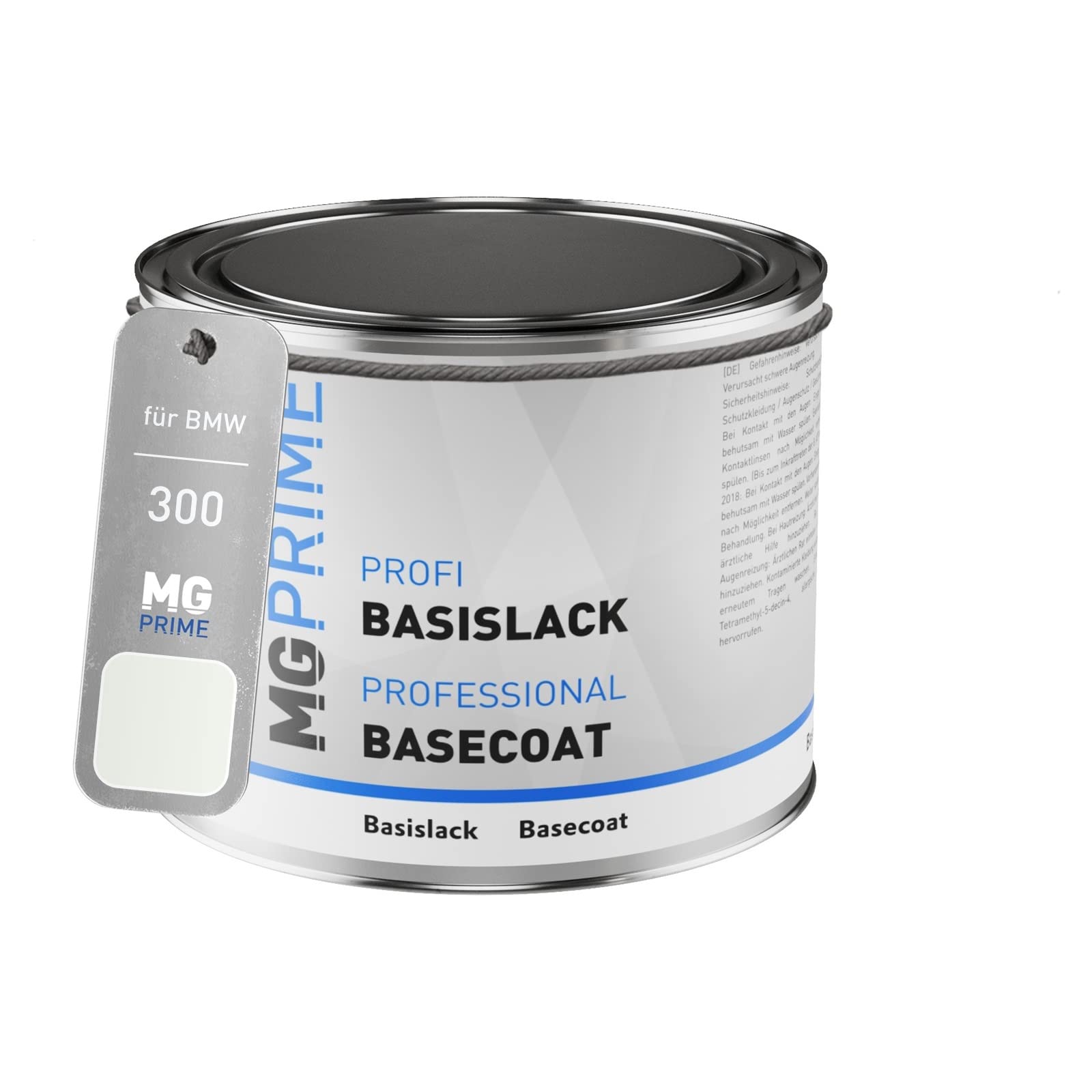 Vernice Spray BMW Alpinweiss III - Kit Con Base E Trasparente, 400ml, Qualit&agrave; Professionale Made In Germany