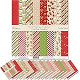 Pattern Paper Pack - North Pole - Scrapbook Card Stock Single-Sided 12