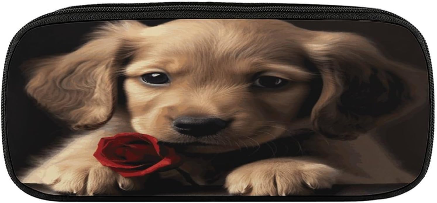 Cute Pet Dog Makeup Bag Travel Toiletry Bag