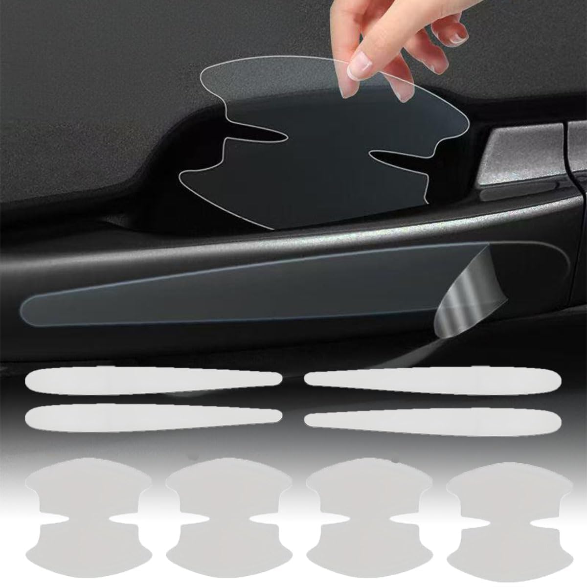 YDSTNiu 8 Pcs Car Door Handle Paint Protection Film for Mazda MX-5 Miata NA NB NC ND 1990-2022, Scratch Resistant Door Handle Cup Protective Film Paint Protection Stickers