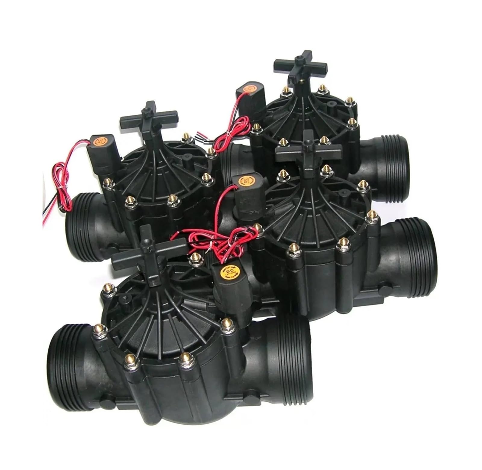 GQSHEIIRU 1pcs 3 Inch Normally Closed Irrigation Water 220VAC 24VDC 24VAC 110VDC DC Latching(B/S/P-110VAC)