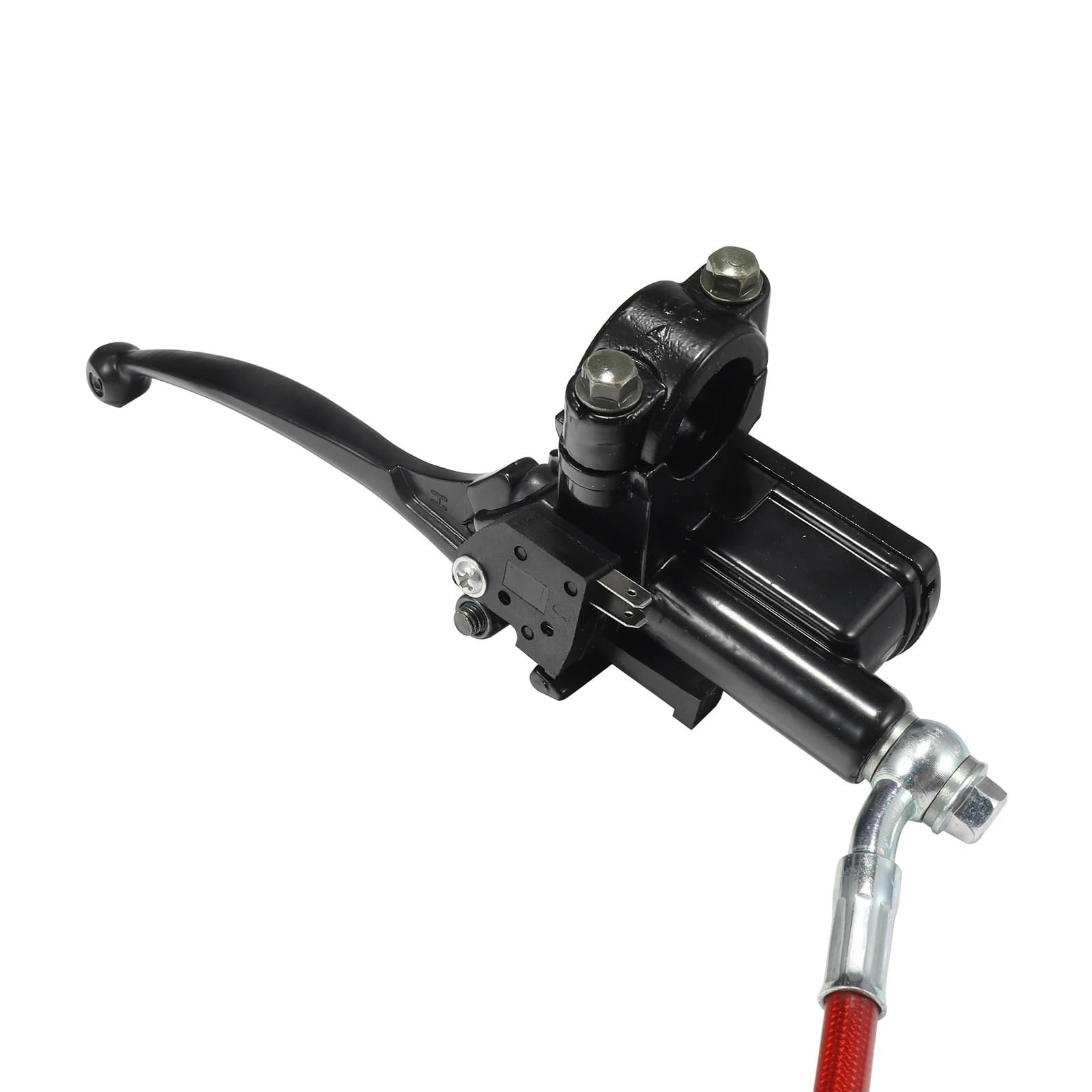 Motorrad-Bremssättel & Zubehör 2-Takt 47 49cm³ Motorrad Pocket Bike Bremse hinten links Pumpe Hauptbremszylinder Hydraulikschlauchleitung Bremssattel