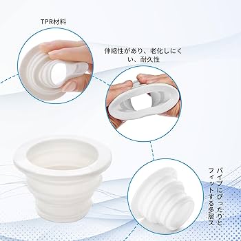 Amazon.co.jp: ZHEJIA 防臭キャップ 洗濯機排水口 キャップ (3個