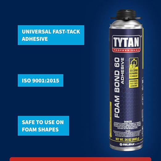 Foam Bond 60 Adhesivo Poliuretano 24 oz Kit miniatura 4