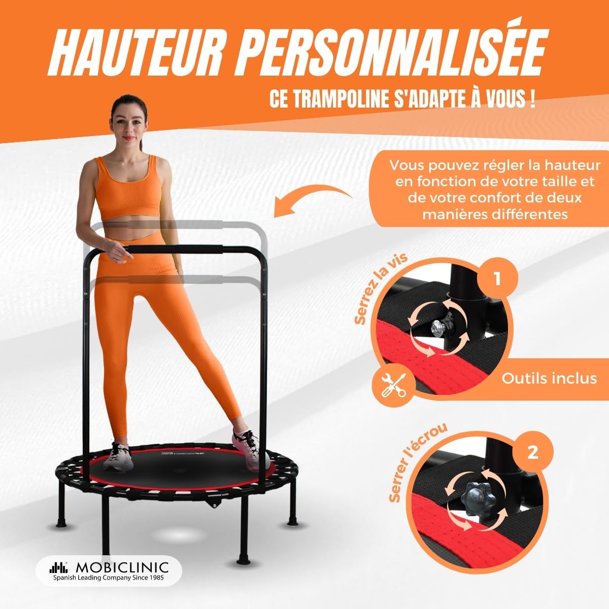 Mdepot opvouwbare steekwagen met verstelbare handgreep - voor trappen - trolley - handtruck